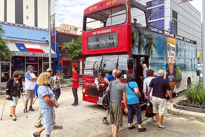 Houstons Official City Tour - Meeting and Pickup Information