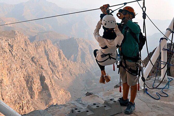 Jebel Jais Sky Tour – World's Longest Zipline Tour From Dubai