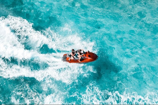 Jet Skiing Around La Famille Ship and Smaller Pristine Cays - Traveler Photos