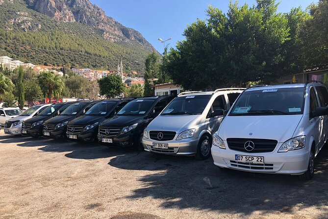 Kaş - Kalkan Transfers - Private Airport Transfer Services - Included Services and Amenities