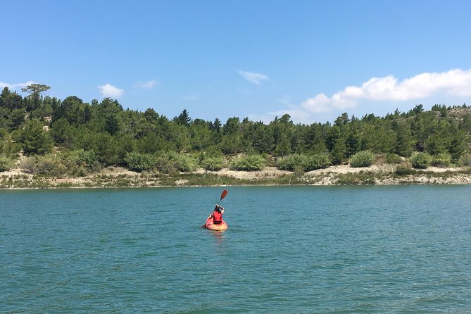 Kayak at Apolakkia Lake! - The Beauty of Apolakkia Lake