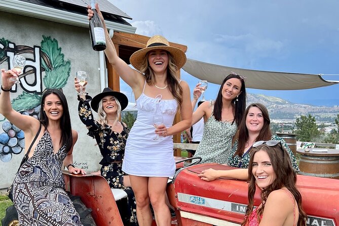 Kelowna Bachelorette Wine Tour Full Day Guided With 5 Wineries - Itinerary