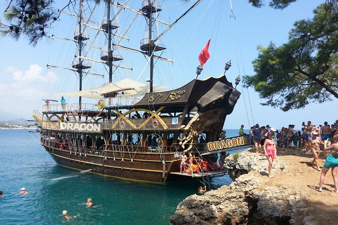 Kemer Full Day Pirate Boat Trip With Lunch and Optional Transfer - Selecting Date and Travelers