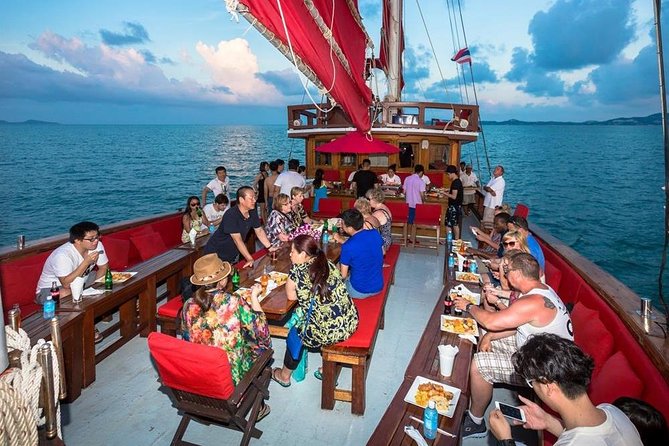 Koh Samui Red Baron Sunset Dinner Cruise With Return Transfer (Sha Plus) - Overview and Experience