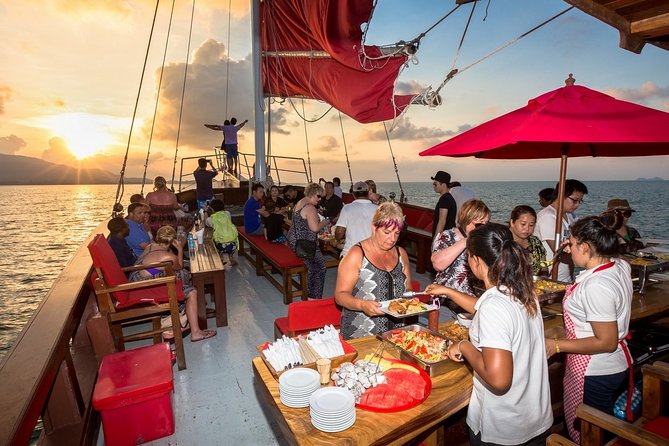 Koh Samui Romantic Sunset Cruise Tour By Red Baron Chinese Sailboat - Inclusions and Highlights