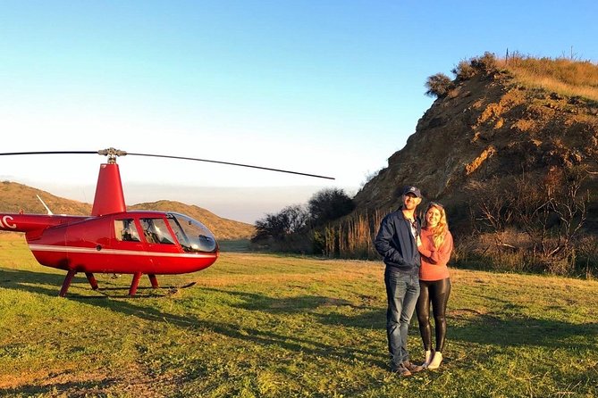 LA Helicopter Tour With Malibu LAnding - Opportunity for a Romantic Date