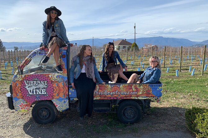 Lakeshore Wine Trail Sip Disturber Half Day Wine Tour Shared Tour - Kelowna Wine Destination