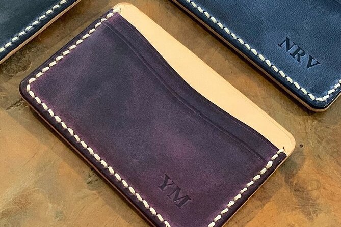 Leathercraft Workshop - Create Leather Card Holder or More With a Local Artisan - Workshop Overview