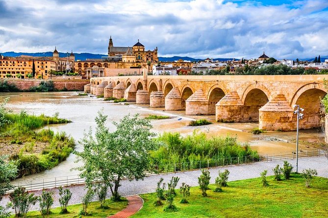 Luxury Cordoba Guided Tour From Granada Finishing in Seville With Mercedes S-350 - Luxury Transportation