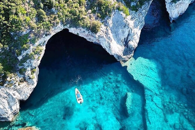 Luxury Private Cruise to Paxos, Antipaxos & Blue Caves With Lunch - Stunning Island Views