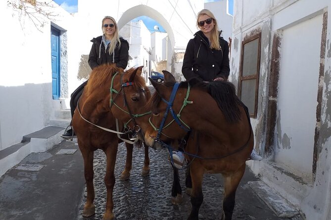 Megalochori Horseback Excursion  - Santorini - Inclusions and Meeting Details