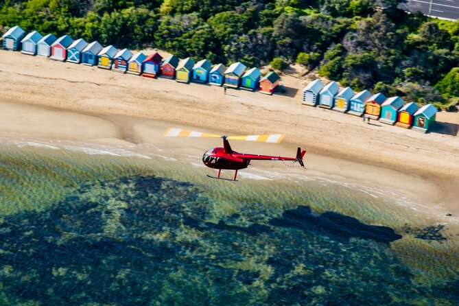 Melbourne City & Brighton Beach Boxes Helicopter Tour - Tour Overview and Landmarks