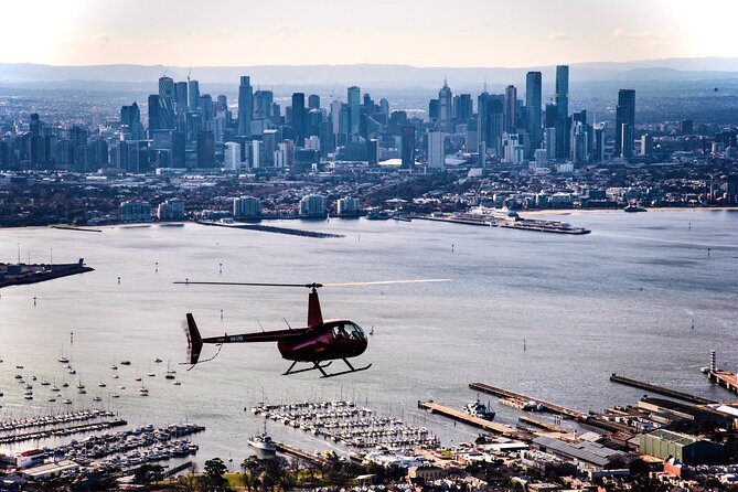 Melbourne City Scenic Helicopter Ride - Capture Skyline Photos and Learn About the City