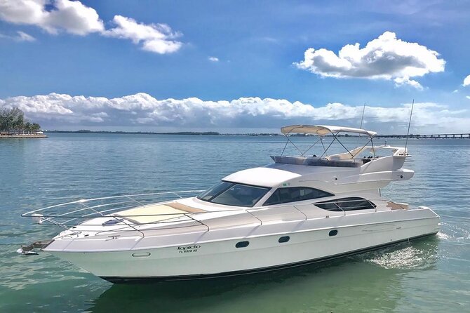 Miami 2 Hours Private Yacht Tour for 13 Ppl on a 50 Ft Yacht - Tour Details
