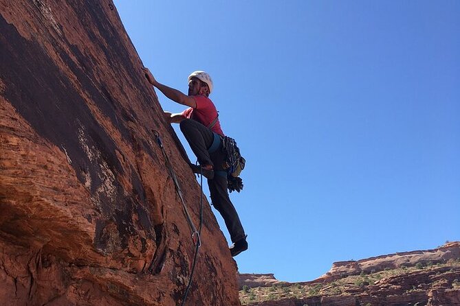 Moab Rock Climbing - Short Day - Expert Guides for Safe Climbing Experience