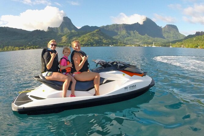 Moorea Solo or Twin Island Tour Jet Ski - Inclusions and Pickup Information