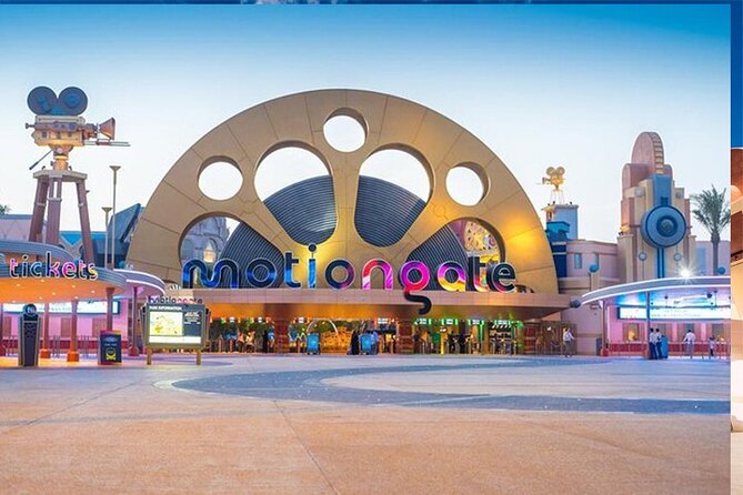 Motiongate Dubai Theme Park Admission Ticket - Ticket Types
