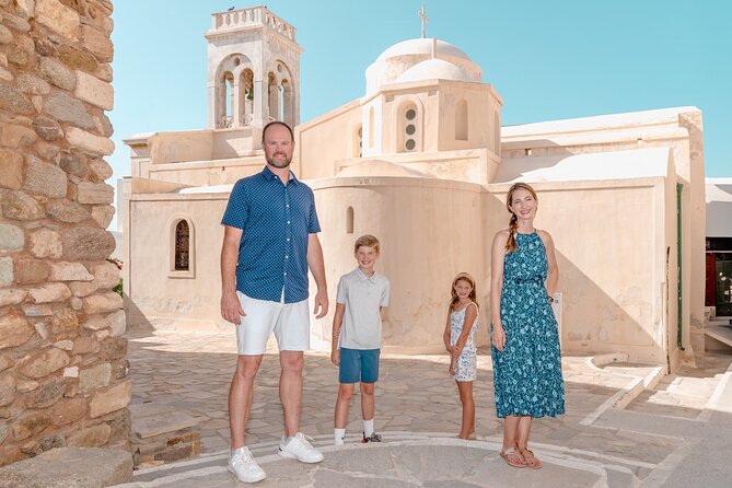 Naxos Private Professional Photoshoot & Free Adobe Photoshop Edit - Meeting Details and Logistics