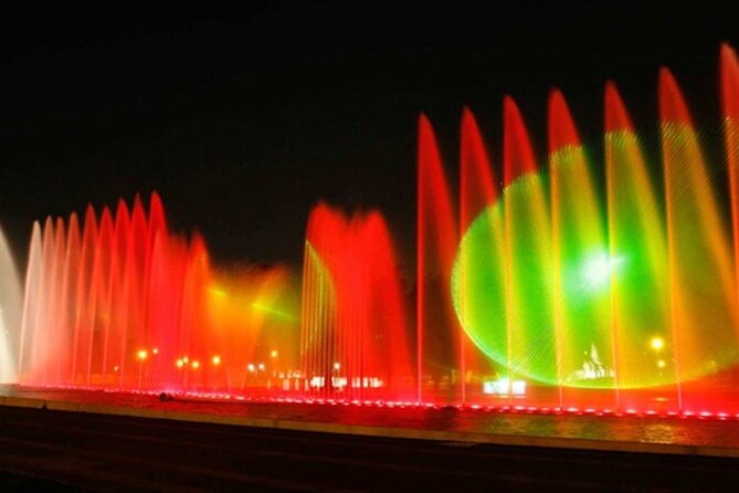 Night Show Magic Water Circuit Fuente De Lima - Traveler Photos