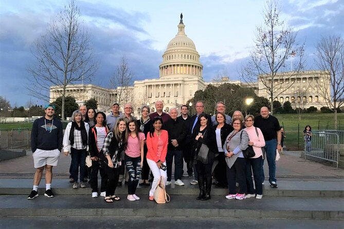 Night-Time Monuments Bus Tour With Optional Washington Monument - Tour Overview and Highlights