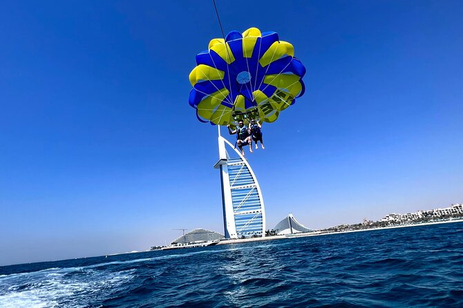 Parasailing in Dubai - Burj Al Arab View - Pricing and Booking