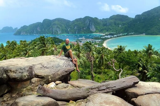 Phuket - 4 Phi Phi Islands 9 Points Snorkel Canoe Paddle Board by Speed Boat - Itinerary Overview