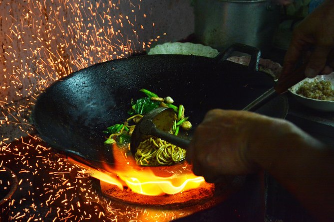Phuket Night Food Tour & Old Towns Magical Lights - Overview of Phukets Street Food Scene