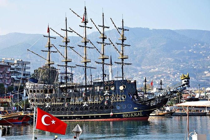 Pirate Ship With Alanya City Visit With Lunch and Drinks - Pirate Ship Experience Highlights