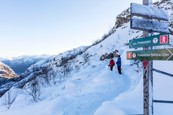 Preikestolen Winter Hike - The Beauty of Preikestolen in Winter