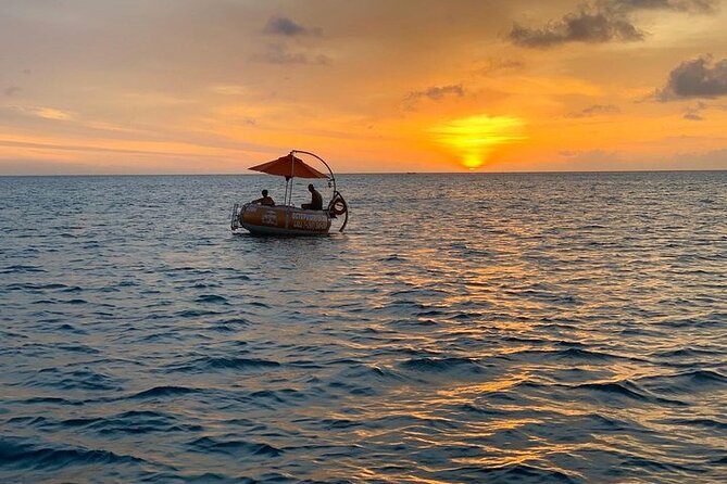 Private Aqua Donut Island Dinner in Aruba With Pick-Up - Pickup and Departure Information