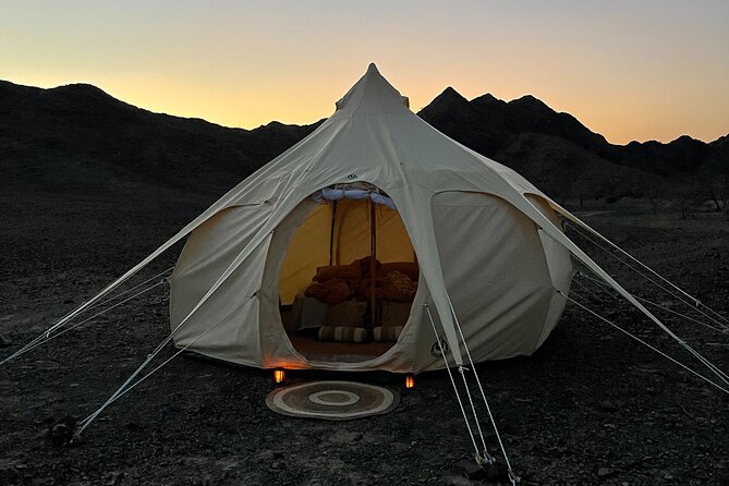 Private Bedouin Camping Experience - Glamping Tent and Campfire