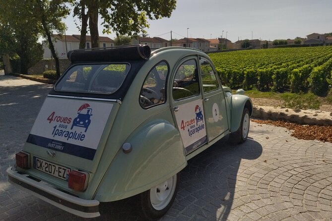 Private Bordeaux Tour in a Citroën 2CV With Wine Tasting at a Château - 3h - Tour Highlights
