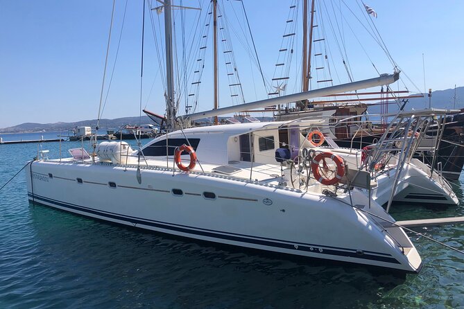 Private Catamaran Half Day Morning Cruise: Kleftiko - Itinerary Overview