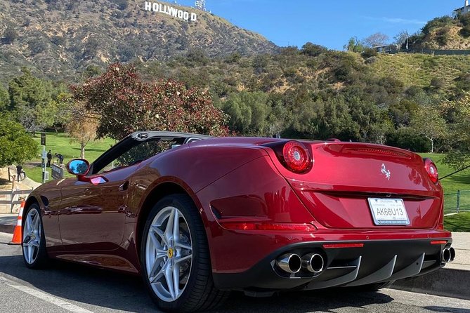 Private Ferrari California T Drive From Hollywood to Sunset Plaza - Pricing and Booking Information