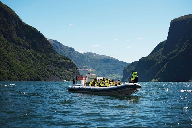 Private Guided Day Tour - RIB Nærøyfjord Safari & Flåm Railway - The Legendary Fjords of Norway