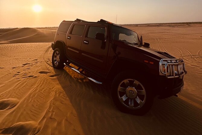 Private Hummer Morning Desert Safari - Overview of Private Hummer Morning Desert Safari