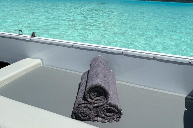 Private Lagoon Tour on a Prestigious Pontoon Boat in Bora Bora - Cancellation Policy