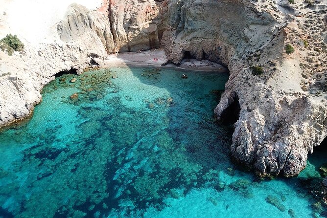 Private Milos Tour "Islands of Colours"- Luxury Boat Rental - Pricing and Guarantee