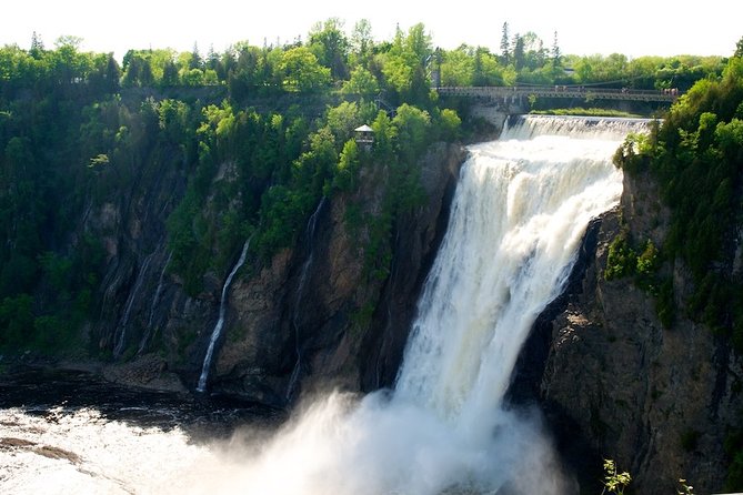 Private Montmorency Falls & Orleans Island From Quebec - Hotel Pick up - Visiting Montmorency Falls