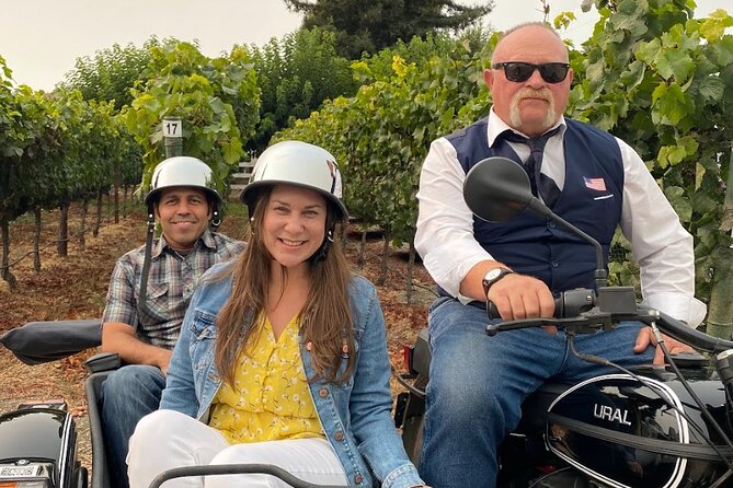 Private Sidecar Winery Tour Through Napa Valley - Inclusions