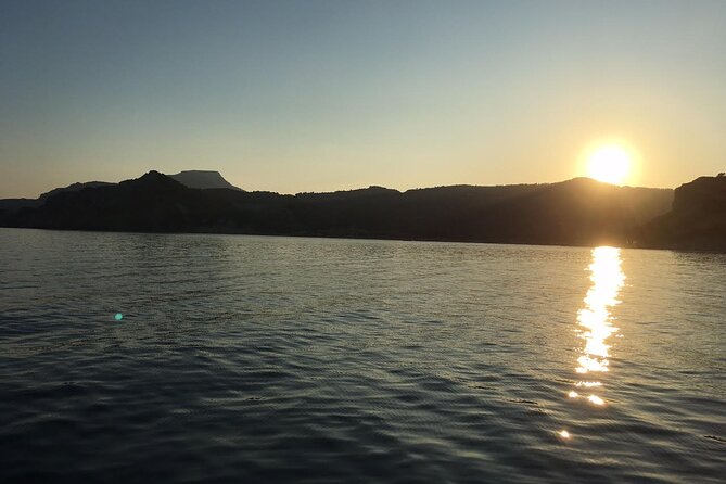 Private Sunset Catamaran Cruise From Rhodes With Dinner & Drinks - Duration and Exclusivity