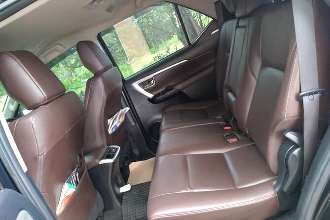 Private Transfer Service From Samui Airport to Conrad Kohsamui - Inclusions in the Service Package