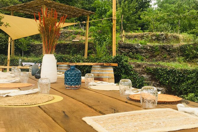 Private Wine and Food Tasting Immersed in Nature in Milo - Wine and Food Pairings