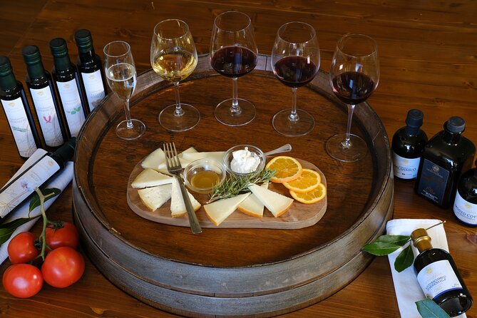 Private Wine, Extra Virgin Olive Oils & Cheese Tasting - Tuscan Wine Tasting Experience