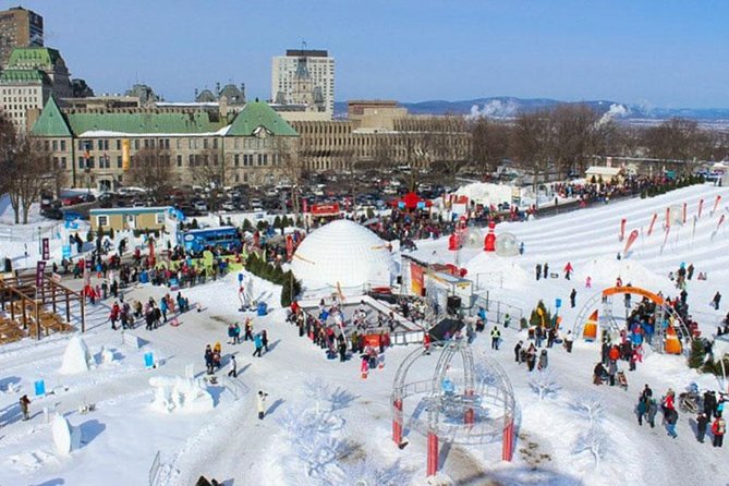 Quebec City & Ice Hotel VIP Day Trip - VIP Experience at the Ice Hotel