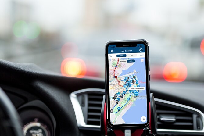 Quebec City Self-Guided Driving Audio Tour - Inclusions