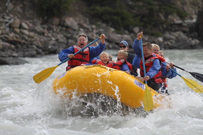 Rafting on Athabasca River Mile 5 in Jasper - Overview and Meeting Point