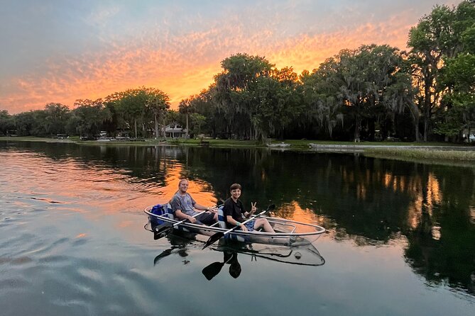 Rainbow Springs: Clear Kayak Sunset & Glow Tour - Pricing and Booking