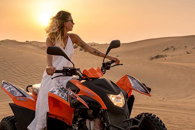 Red Dunes Quad Bike Safari With BBQ & Ferrari World ( 2 Days Tour ) - Tour Duration and Itinerary