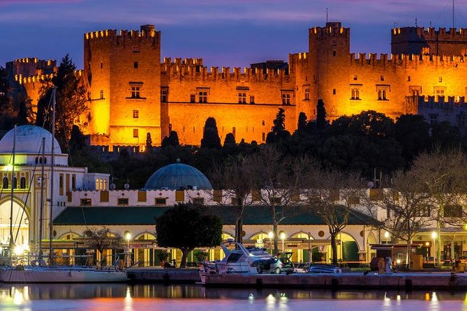 Rhodes By Night - Lanterns - Historical Landmarks